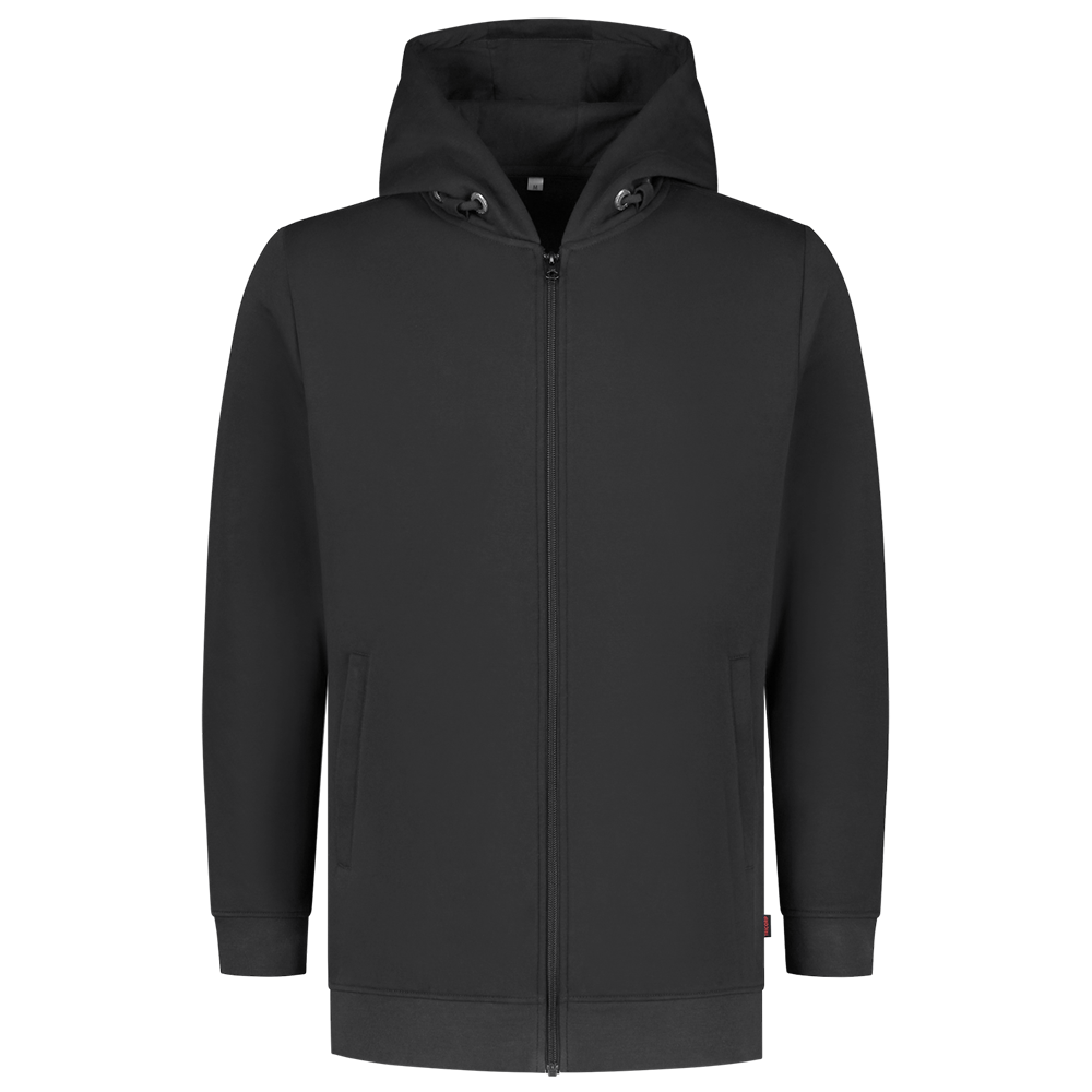 Tricorp hoodie+rits 301014 darkgrey