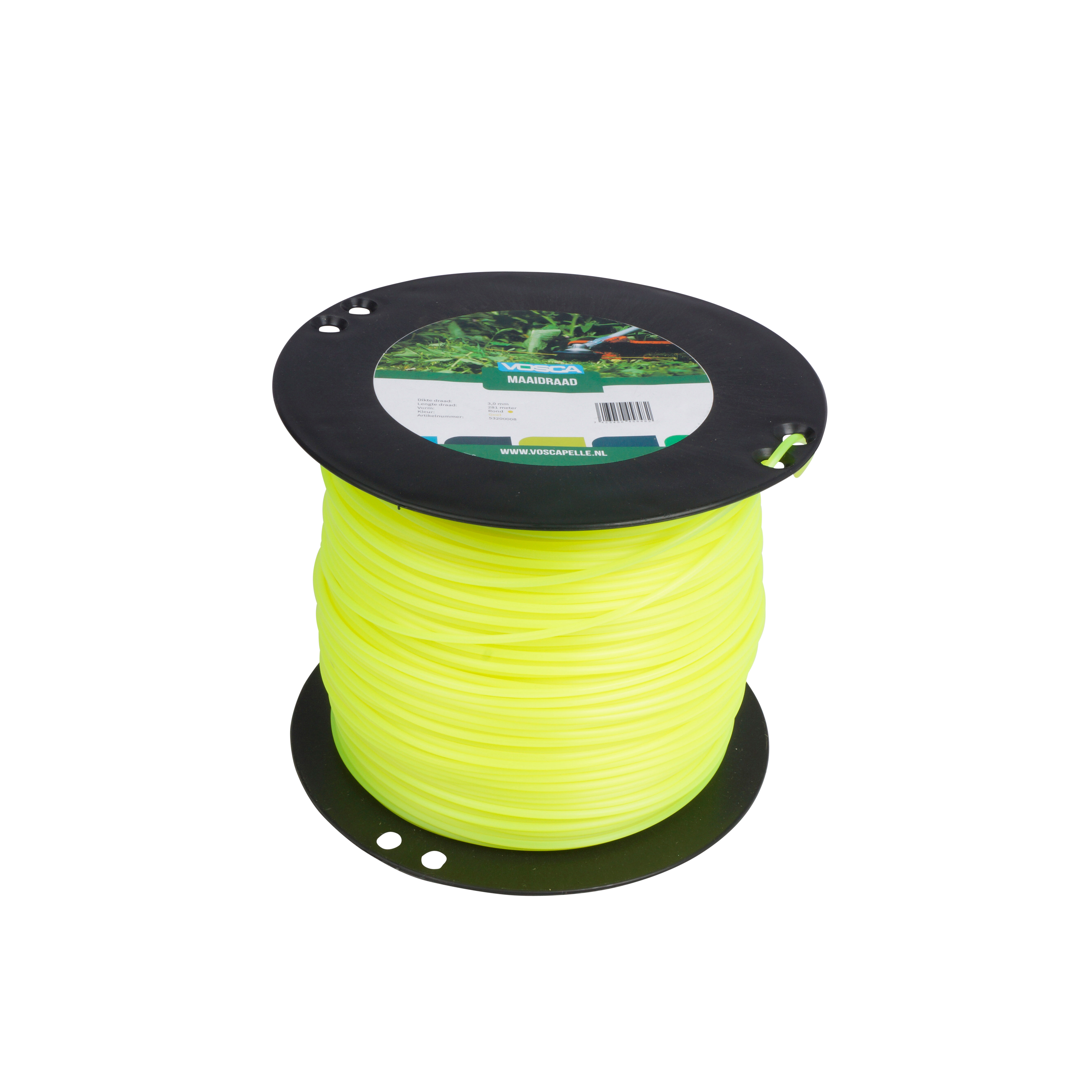 VOSCA Maaidraad 3,0 mm rond geel