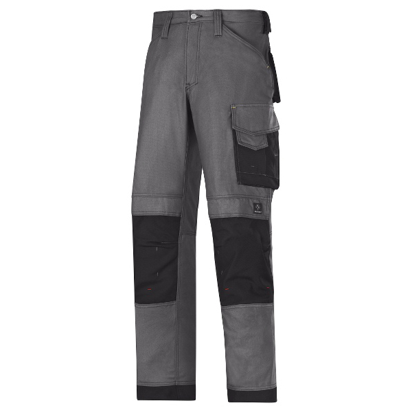 Snickers werkbroek 3314 steel grey-black