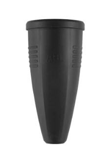 Contrastekker rubber + RA zwart