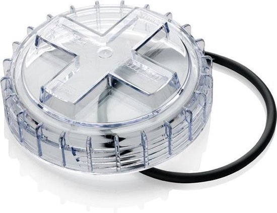 Birchmeier Schroefdeksel Oring Wit/Grijs