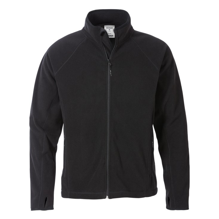 Fristads fleecevest 1498 zwart dames