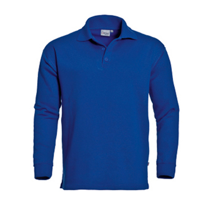 Santino polosweater Rick royalblue