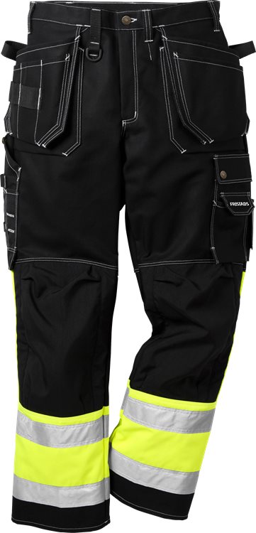 Fristads broek 247 zwart (high visibilty)