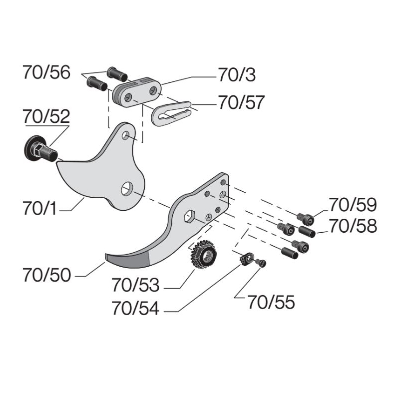 Felco Getande Sektor 70/54
