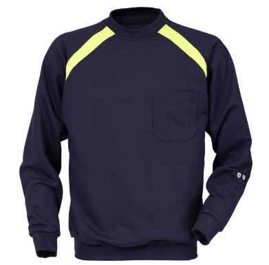 Fristads sweater 984 marinblauw (vlamvertragend)