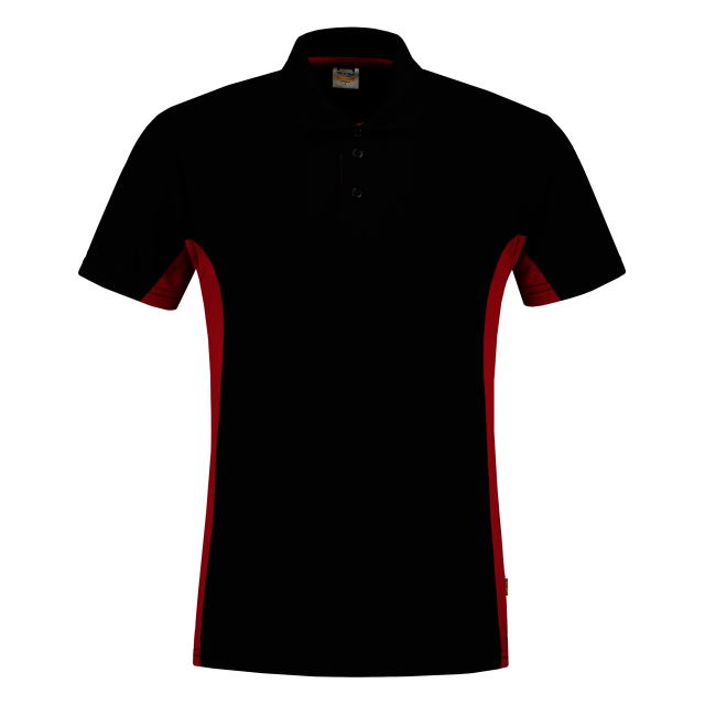 Tricorp poloshirt 202002 black-red