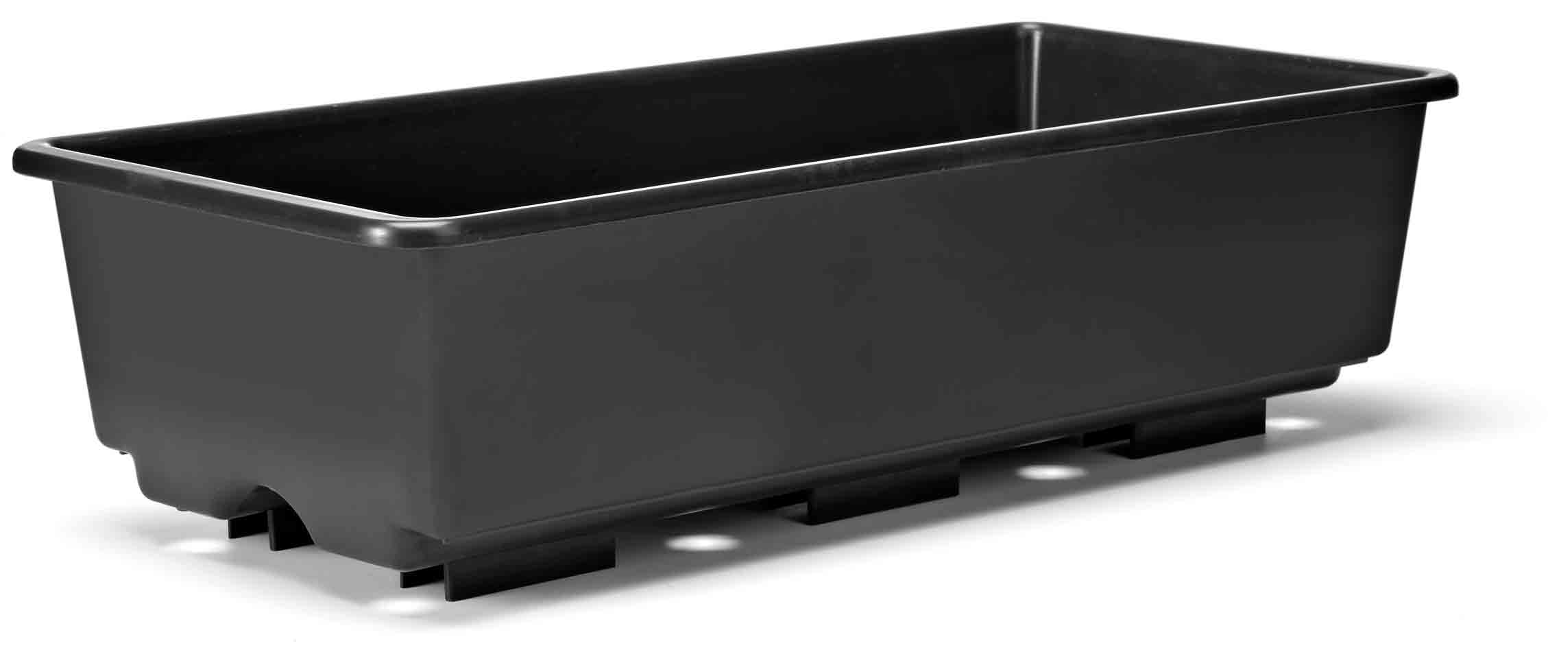 Aardbei-multibak zwart Bato