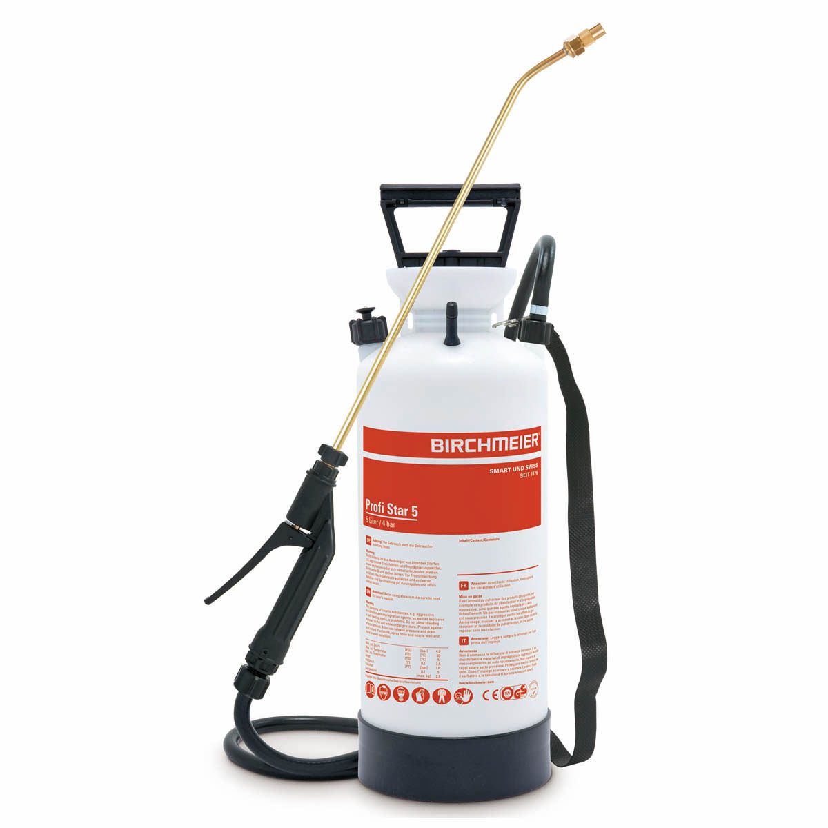 Birchmeier Profi Star h.drukspuit 5 ltr