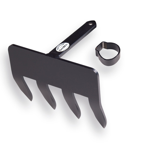 De Wit sloothaak 4td+plaat/ring zonder steel