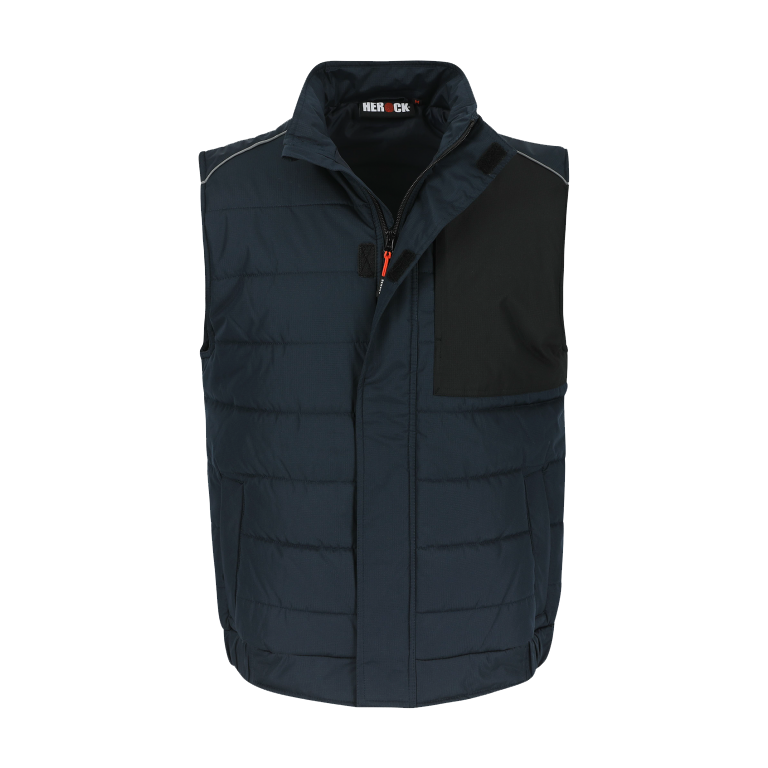Herock bodywarmer Diomedes marine-zwart