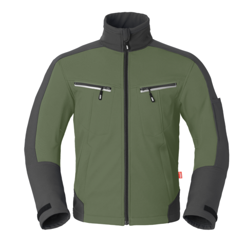 Havep softshelljas 40145 groen-grijs