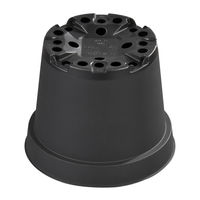 Teku bloempot MXC zwart