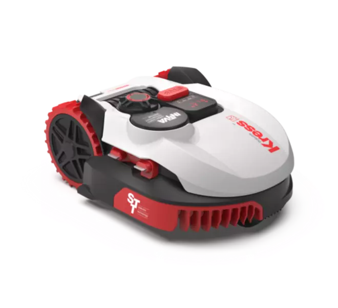 Kress robotmaaier met begrenzingsdraad