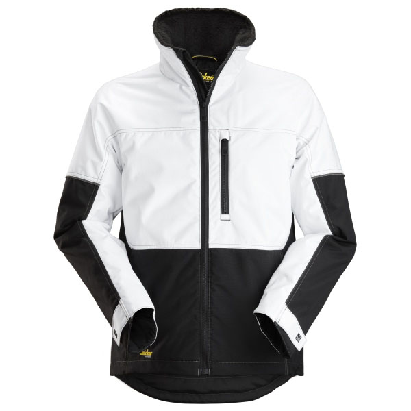 Snickers jas 1148 white-black