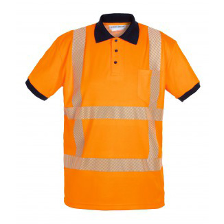 Hydrowear poloshirt Togo oranje RWS