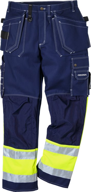Fristads broek 247 blauw (high visibilty)