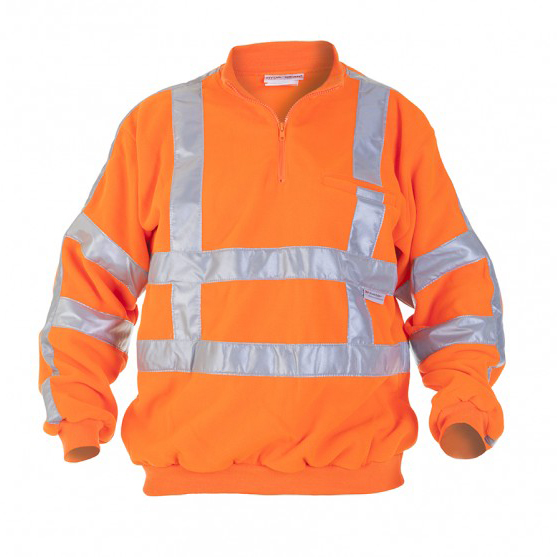 Hydrowear fleecesweater Texel orange (high visibility)
