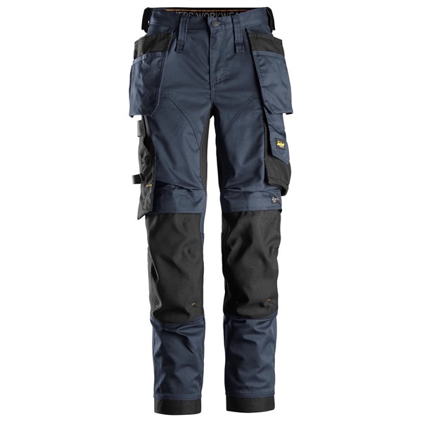 Snickers werkbroek 6247 navy (dames / met holsterpacks)
