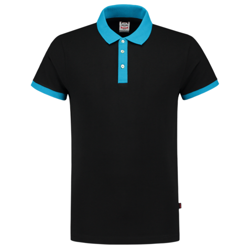 Tricorp poloshirt 201002 black-turquoise.