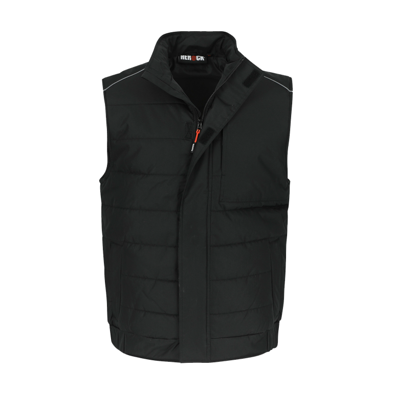 Herock bodywarmer Diomedes zwart