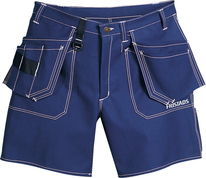 Fristads korte broek 275 blauw (met holsterpockets)