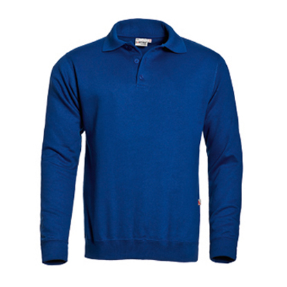 Santino polosweater Robin royalblue