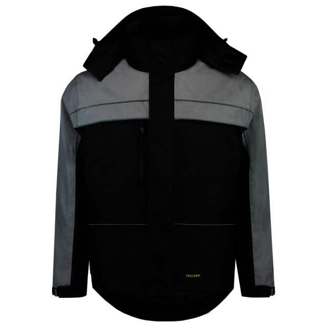 Tricorp parka 402003 black-grey