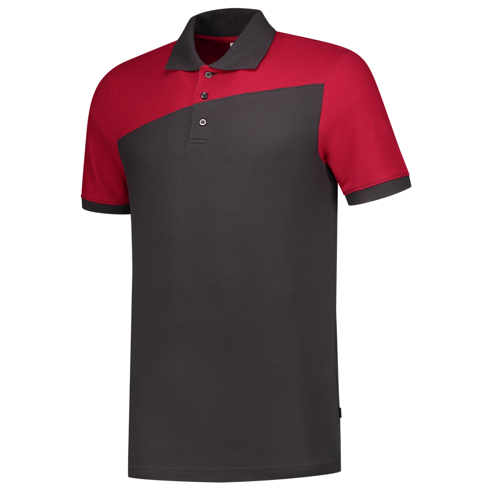 Tricorp poloshirt 202006 darkgrey-red