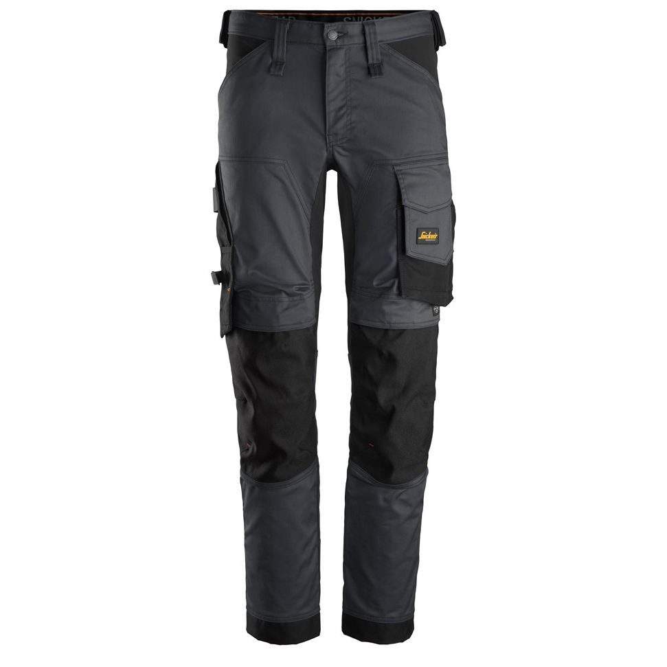 Snickers werkbroek 6341 steel grey-black