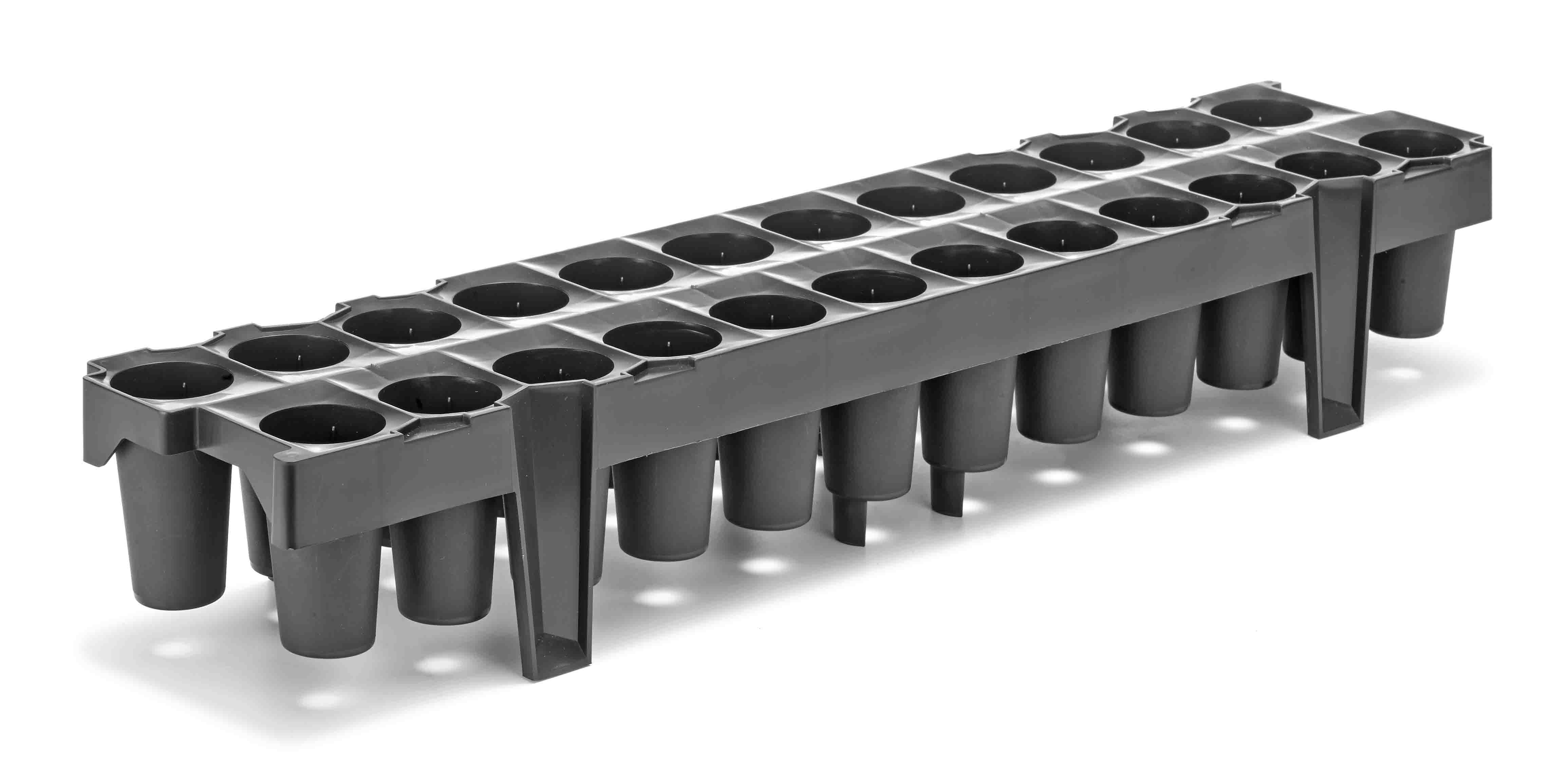 Aardbeitray Bato 24V zwart