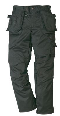Fristads werkbroek 241 zwart (met holsterpockets)