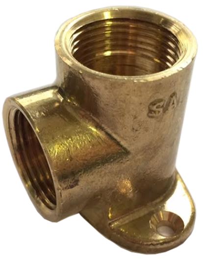 Messing Muurplaat 471