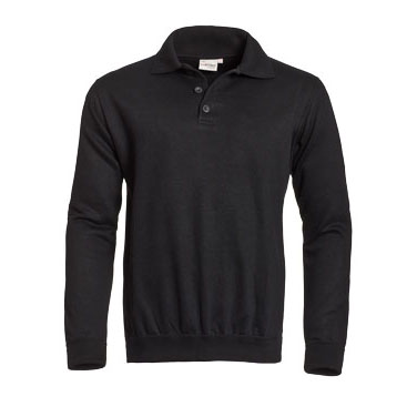 Santino polosweater Robin black