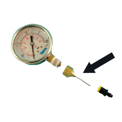 Manometer meetnaald ¼