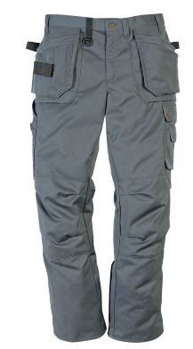 Fristads werkbroek 241 grijs (met holsterpockets)