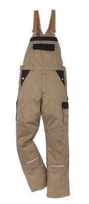 Fristads am.overall 1009 khaki-zwart