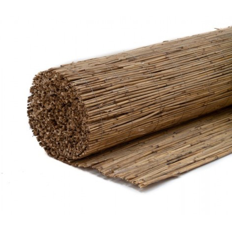 Rietmatten enkel 600 cm (dikte 8mm)