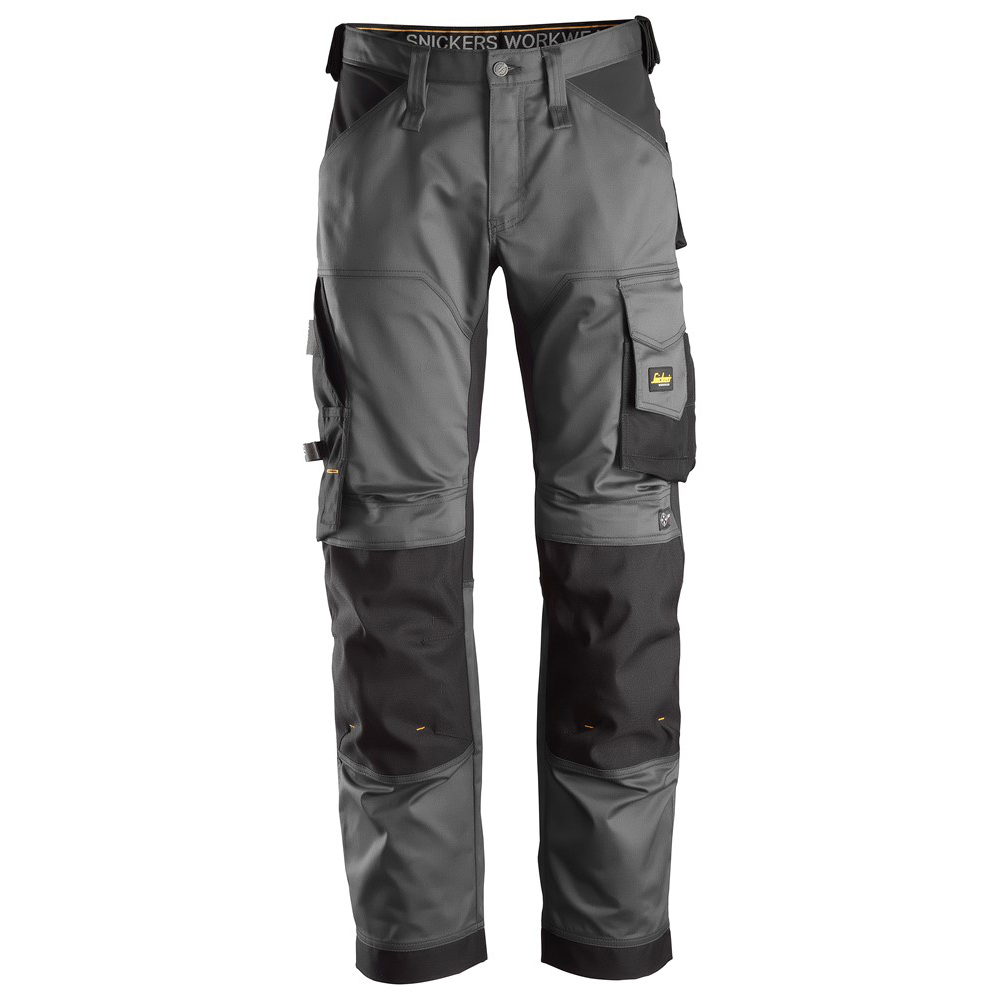 Snickers werkbroek 6351 steel grey-black