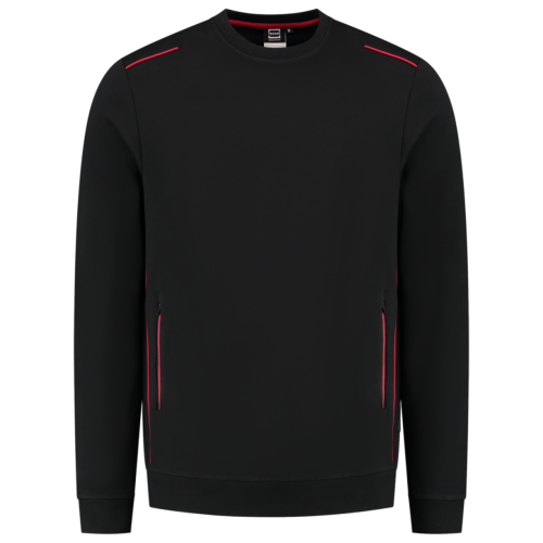 Tricorp sweater 302703 black-red