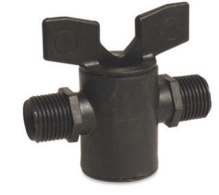 PE Kogelkraan buitendraad 