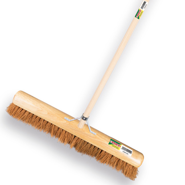 Zaalvegers cocos (zacht) met steel