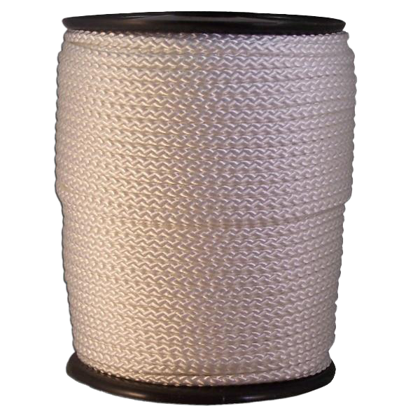 Tunnelkoord enkel plat 5 mm. 250mtr