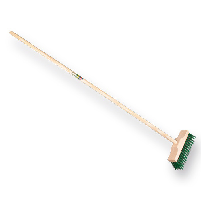 Onkruidbezem staaldraad met steel