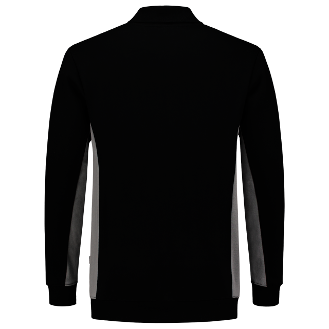 Tricorp polosweater bicolor 302003 black-grey