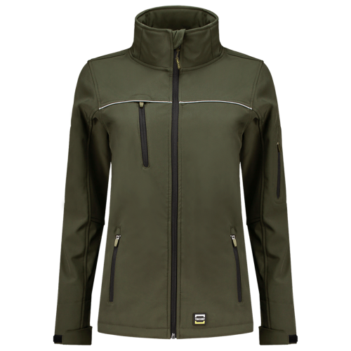Tricorp softshelljas 402009 army (dames)