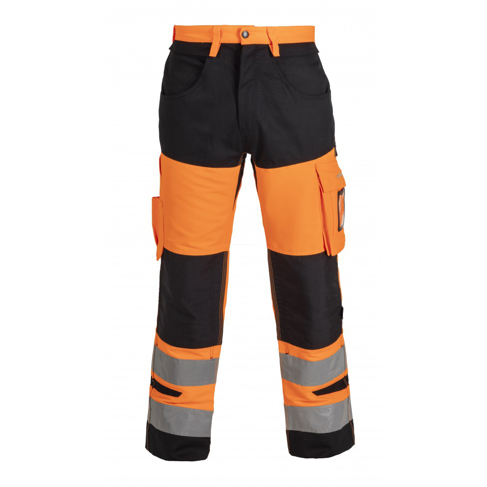 Hydrowear broek Hertford orange-black (high visibility)