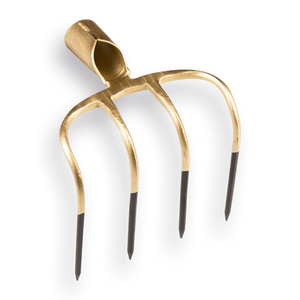 Offner mesthaak 4 lange td, met dul zonder steel