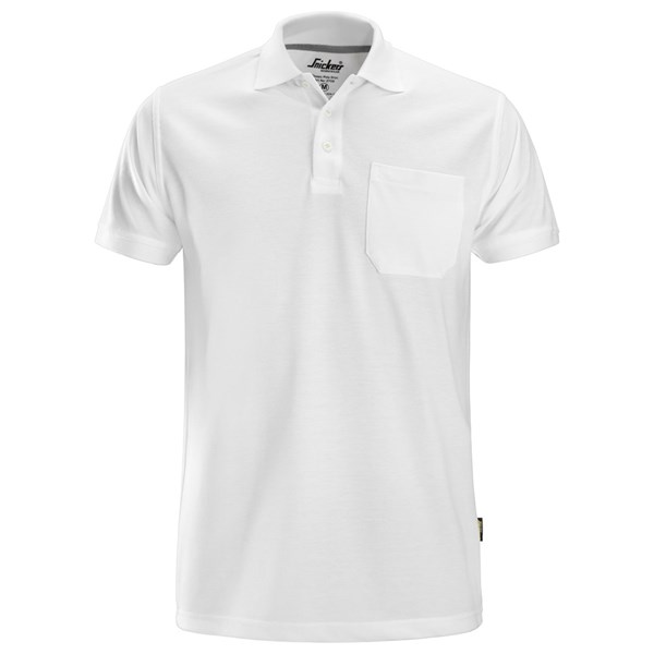 Snickers poloshirt 2708 white