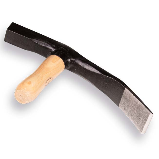 De Wit straathamer 4cm met houten steel